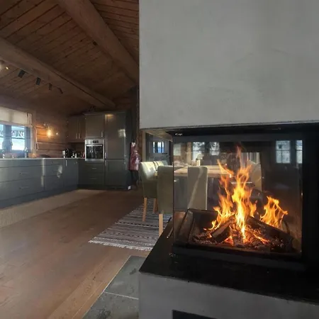 Fjellhytte Med 4 Soverom, Sauna, Peis Og Terrasse 度假居 Beitostolen