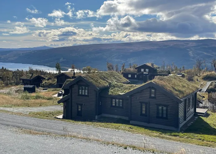 Fjellhytte Med 4 Soverom, Sauna, Peis Og Terrasse Beitostolen