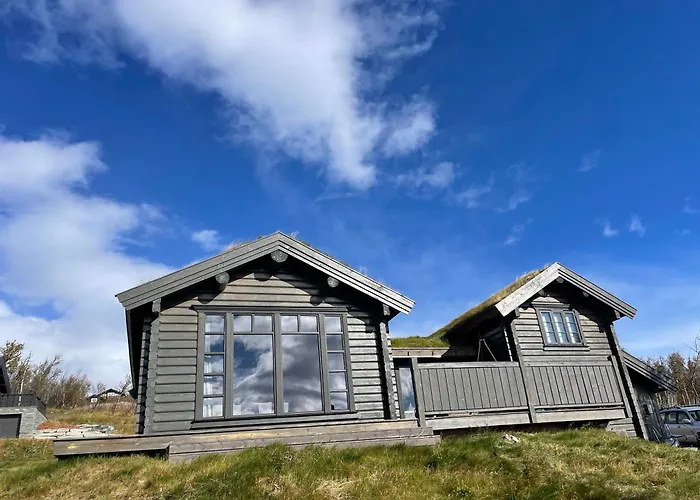 Fjellhytte Med 4 Soverom, Sauna, Peis Og Terrasse بيت للعطل *