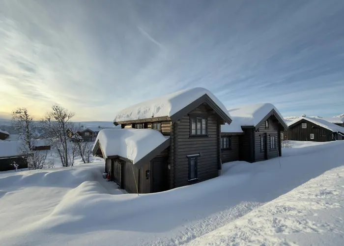 بيت للعطل Fjellhytte Med 4 Soverom, Sauna, Peis Og Terrasse Beitostolen