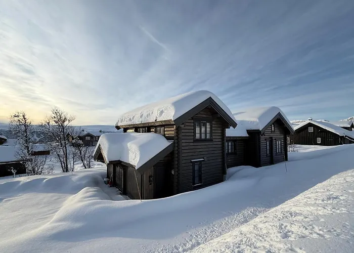 Fjellhytte Med 4 Soverom, Sauna, Peis Og Terrasse * Beitostolen