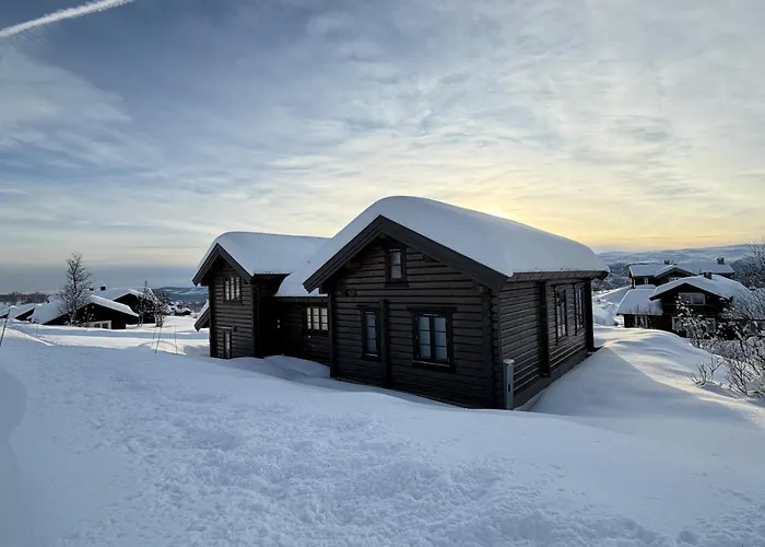Fjellhytte Med 4 Soverom, Sauna, Peis Og Terrasse * Beitostolen