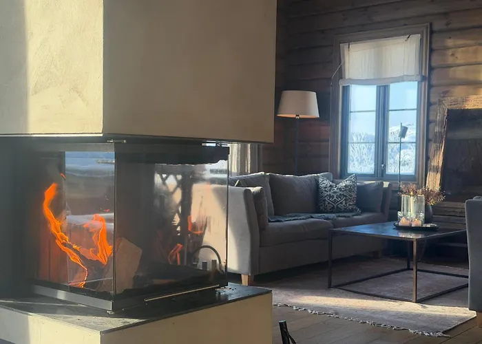 Fjellhytte Med 4 Soverom, Sauna, Peis Og Terrasse بيت للعطل Beitostolen