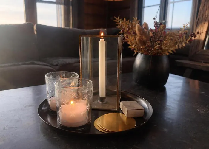 Fjellhytte Med 4 Soverom, Sauna, Peis Og Terrasse بيت للعطل *