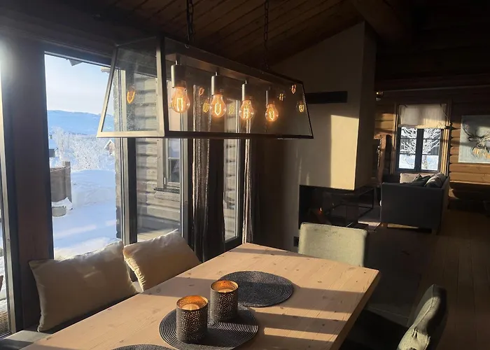 بيت للعطل Fjellhytte Med 4 Soverom, Sauna, Peis Og Terrasse