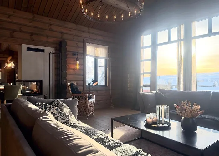بيت للعطل Fjellhytte Med 4 Soverom, Sauna, Peis Og Terrasse